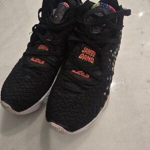 LeBron James Gang Black Sneakers